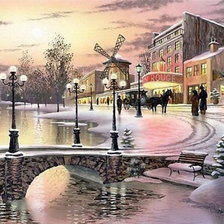 Схема вышивки «Париж»