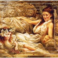 Схема вышивки «идилия»