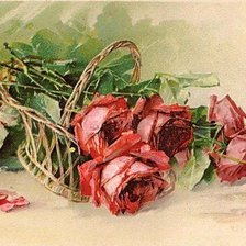 Схема вышивки «Из цикла Розы...»