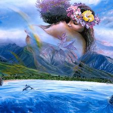 Схема вышивки «Природа - фэнтези»