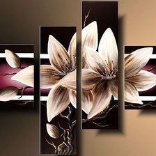 Схема вышивки «лилии»