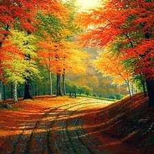 Схема вышивки «Осень»