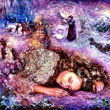 Схема вышивки «девушка»