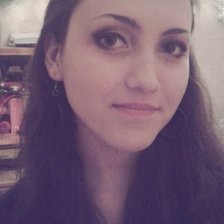 Схема вышивки «Девушка»