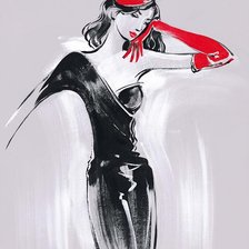 Схема вышивки «Красота женщины»