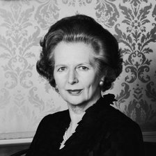 Схема вышивки «Маргарет Тэтчер»