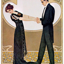 Схема вышивки «признание»