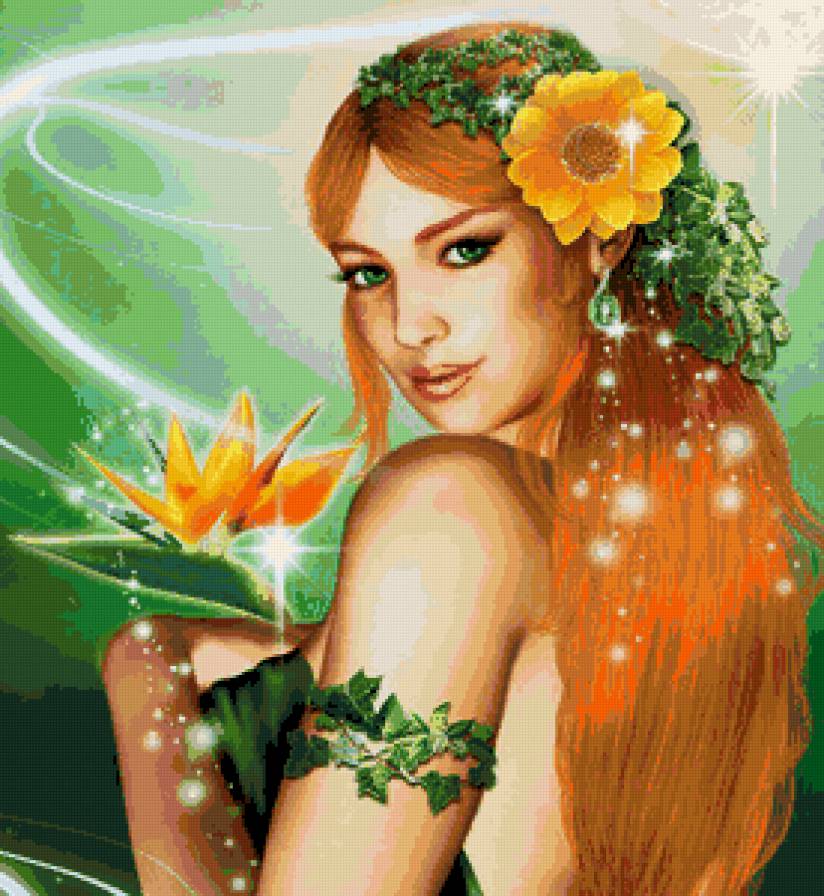 вселенская красота - девушка, красавица - предпросмотр