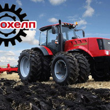 Схема вышивки «Трактор. 3»