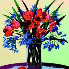 Схема вышивки «Букет»