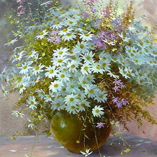 Схема вышивки «Полевые цветы»