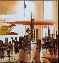 Схема вышивки «город2»