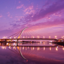 Схема вышивки «закат»