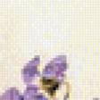 Предпросмотр схемы вышивки «Корзинка с фиалками» (№617108)