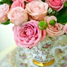 Схема вышивки «Букет роз»