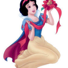 Схема вышивки «белоснежка»