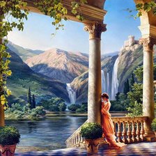 Схема вышивки «родные просторы»