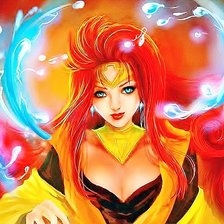 Схема вышивки «огонь и вода»