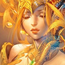 Схема вышивки «девушка»