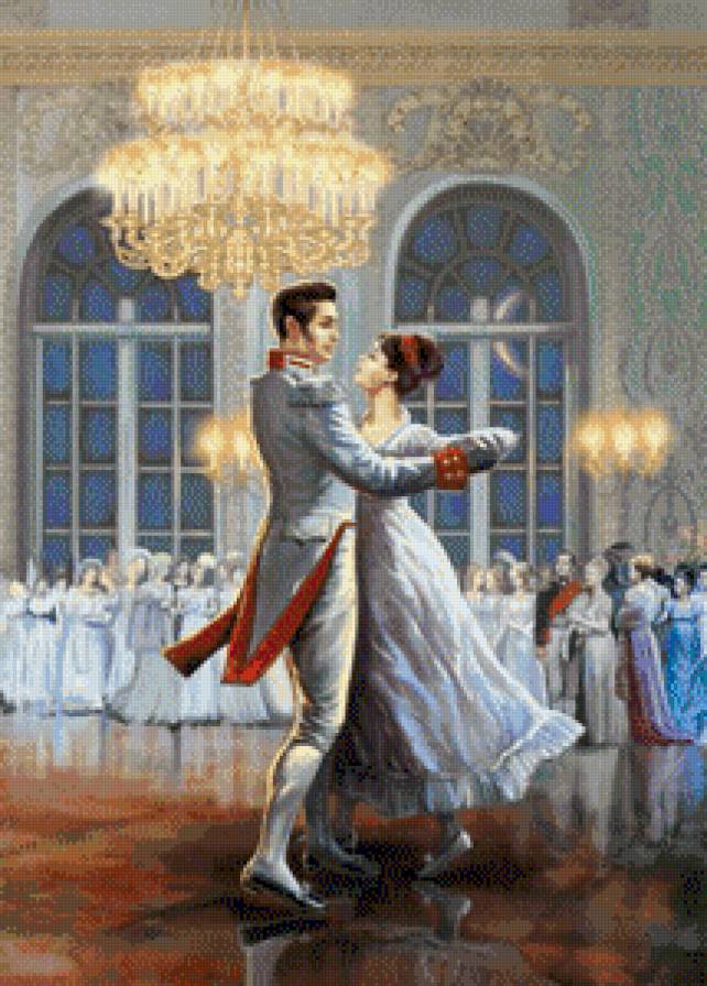 первый бал - пара, танец, люди - предпросмотр