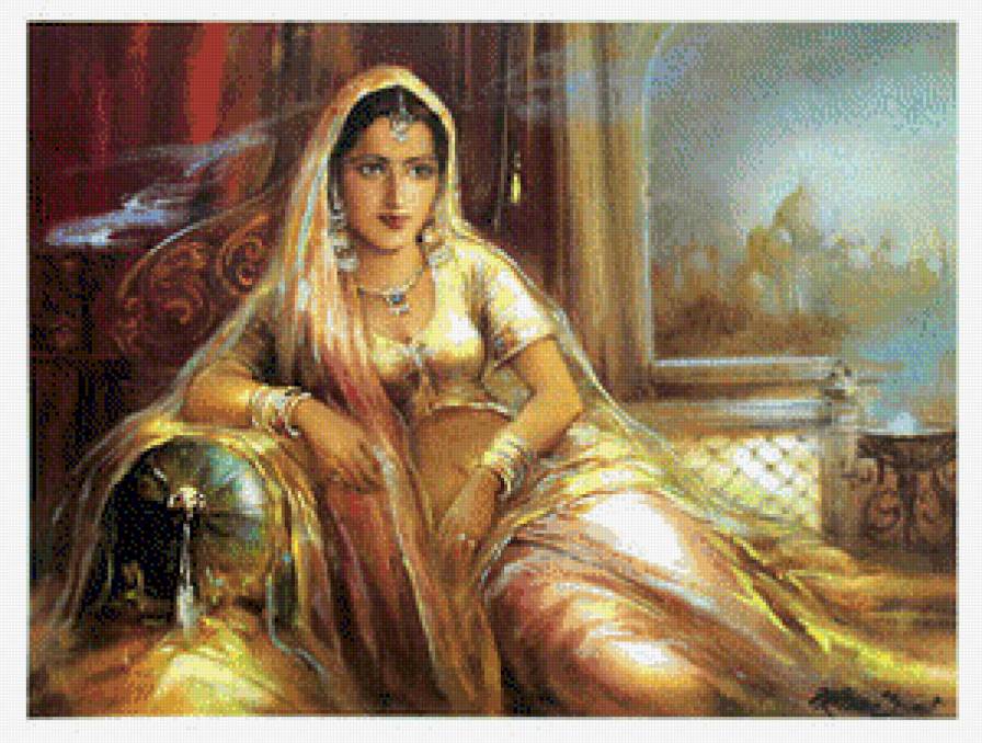 индийская красавица - девушка - предпросмотр