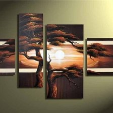 Схема вышивки «Закат»