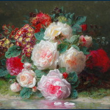 Схема вышивки «Букет»