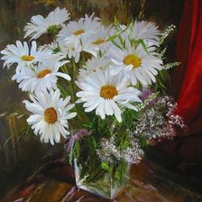 Схема вышивки «Ромашки»