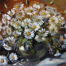 Схема вышивки «Ромашки»