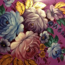 Схема вышивки «Роспись»