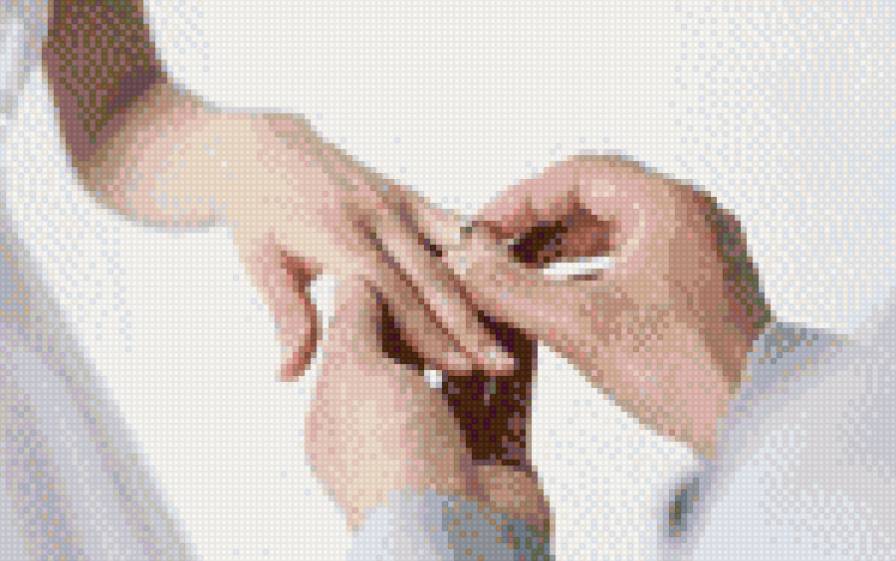 одевание кольца - свадьба, кольца, любовь, руки - предпросмотр