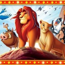 Схема вышивки «Король лев»