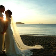 Схема вышивки «свадьба у моря»