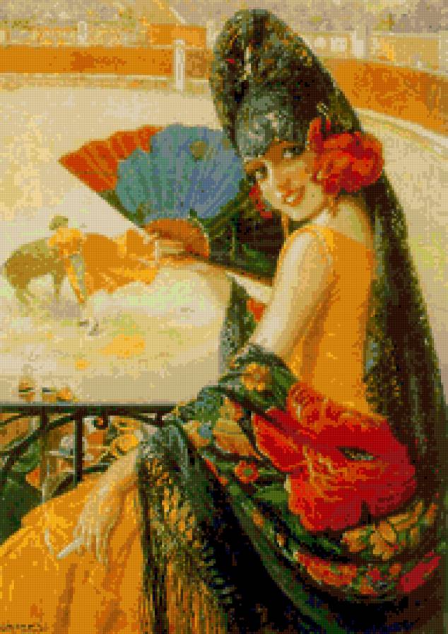 Испанка - красавица, испанка, девушка - предпросмотр