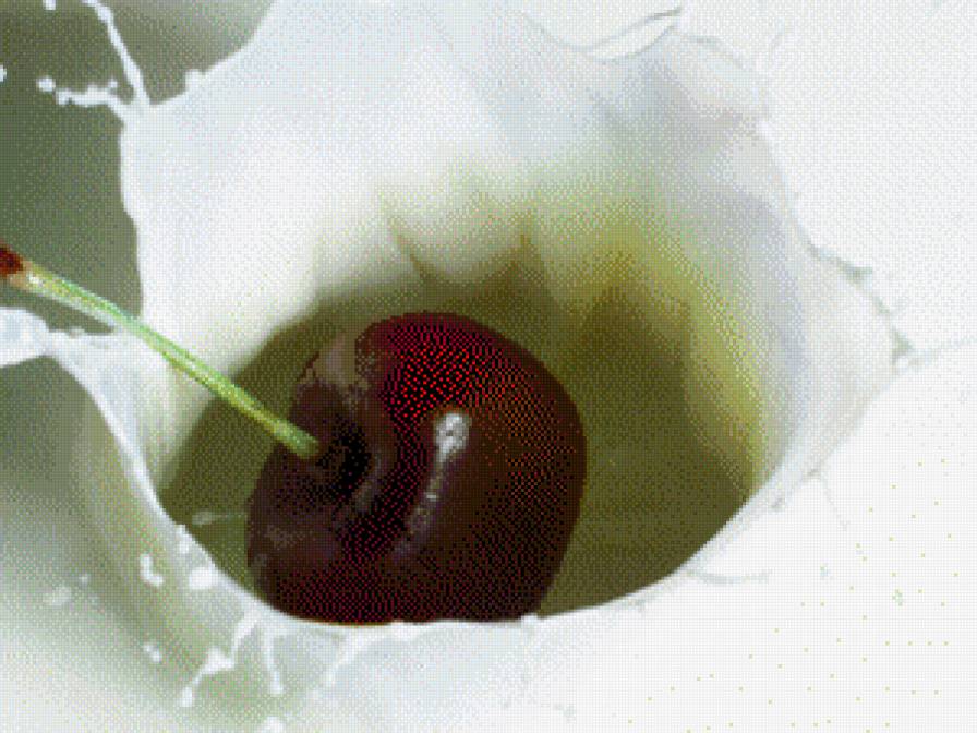 вишня в молоке - вишня - предпросмотр