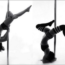 Схема вышивки «танец»