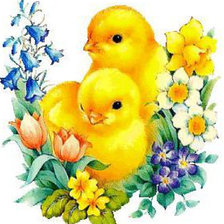 Схема вышивки «ПАСХАЛЬНЕ»