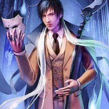 Схема вышивки «мистер смерть»