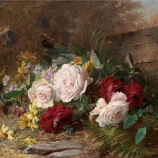 Схема вышивки «roze»