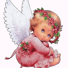 Схема вышивки «Ангелочек»