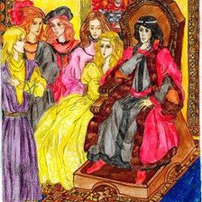 Схема вышивки «Месть при дворе Хаоса»