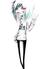 Схема вышивки «челкари)))»