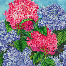 Схема вышивки «букет цветов»