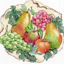 Схема вышивки «натюрморт для кухни»