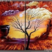 Схема вышивки «Дерево»