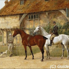 Схема вышивки «Horses»