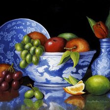 Схема вышивки «натюрморт»