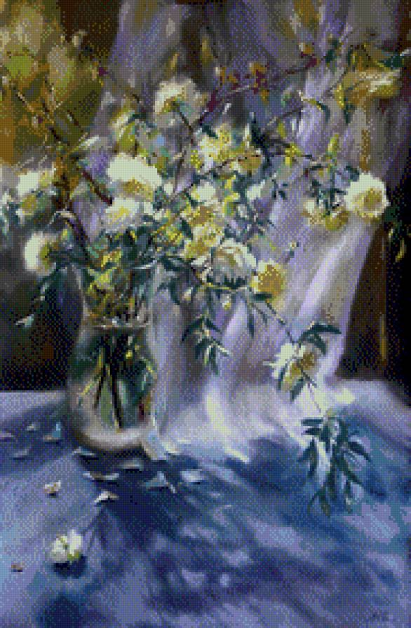 Mary Aslin - kwiaty - предпросмотр