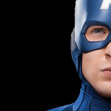 Схема вышивки «Капитан Америка»