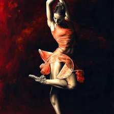 Схема вышивки «танец»